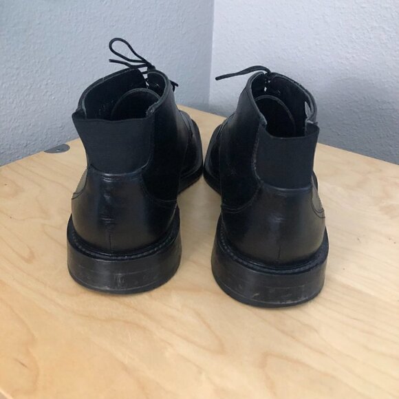 LLOYD Olon Leather Chukka Boot EUR 42.5 Black Square Toe Made in Germany main image 5